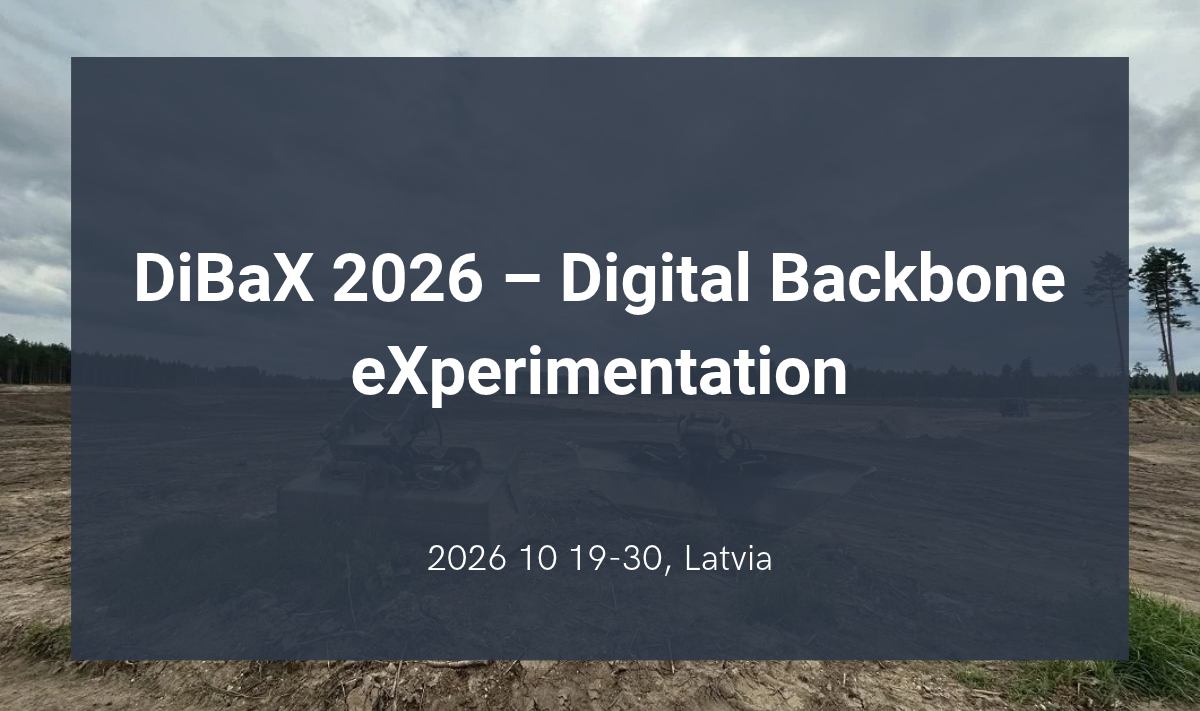 DiBaX 2026 – Digital Backbone eXperimentation